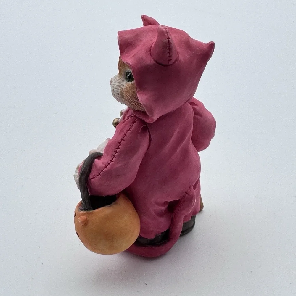 VTG Calico Kittens You're My Little Devil Priscilla Hillman Enesco Halloween Cat